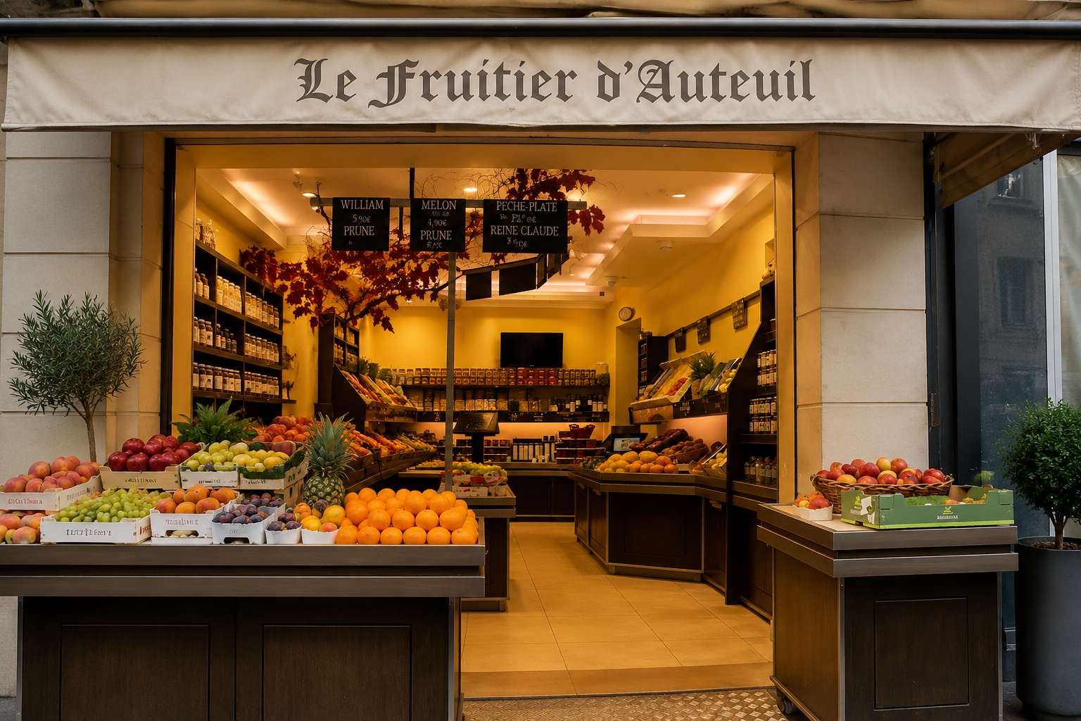 Le Fruitier d'Auteuil — rue Bastien Lepage